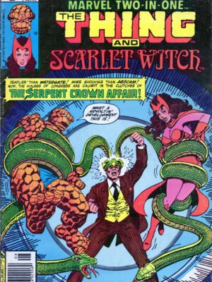 The Thing and  Scarlet Witch #66